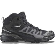 Resim Salomon X Ultra 360 Mıd Gore-tex Erkek Siyah Outdoor Ayakkabı L47447600 Siyah 