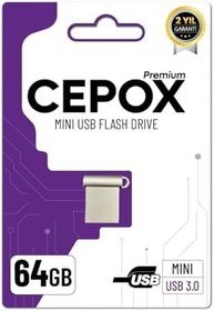 Resim Metal USB Mini Flash Bellek, USB 3.0 (64, GB) 