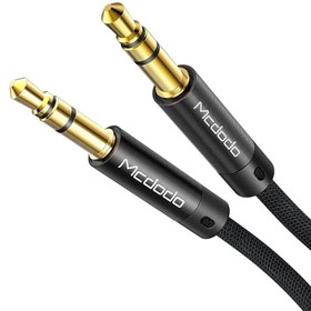 Resim Mcdodo CA-6640 3.5mm Aux Örgü Ses Kablosu 1.2m-Siyah 
