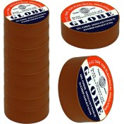 Resim Globe 0.13 MmX19 Mm Kahverengi Izole Bant (10'lu Paket) 
