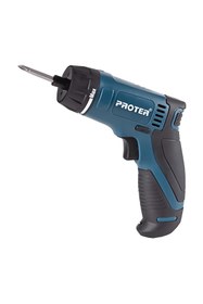 Resim Proter 1.0 - 1.4 Ah PST 107 Kit Akülü Şarjlı Tornavida Makinesi Darbesiz 6 Volt 2 Yıl 1 