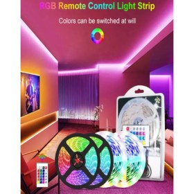 Resim Primelux Yatak Odası Renkli Aydınlatma Sistemi Uzaktan Kumandalı 5 Metre Ledli 