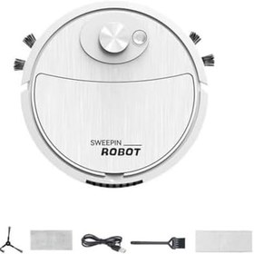 Resim Mini Robot Temizleme ve Süpürme, Robot Elektrikli Süpürge, Otomatik Süpürge, Zemin Temizleme Makinesi, Sessiz Temizleme, Ultra İnce, 