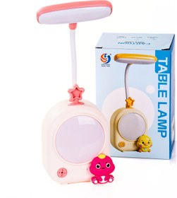 Resim MUKKO HOME Figürlü Temalı Şarj Edilebilir Masa Lambası - USB Şarjlı Çocuk Ders Lambası 