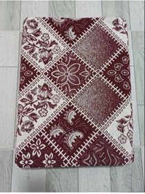 Resim Savan Dokuma Halı Örtüsü 6m² 200 300cm Kale Bordo1 Bordo 