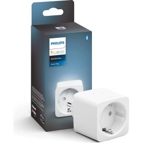 Resim Aesco Hue Hue Işık Sistemleri Için Akıllı Priz, Lambaları Kontrol Etmek Için Akıllı Priz, Sesli Kumanda ve Her Yerden Uygulama ile Uyumlu, Beyaz 
