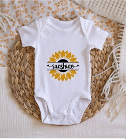 Resim Bitmeyenkartus Bk Kids Sunshine Tasarımlı Bebek Body Zıbın - Model 1 Çok Renkli 