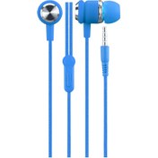 Resim Hytech Hy-XK24 Kulakiçi Mikrofonlu Kulaklık Mavi 