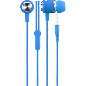 Resim Hytech Hy-XK24 Kulakiçi Mikrofonlu Kulaklık Mavi 