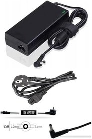 Resim Notebook Adaptör - PRS-002-65W - Satellite C855-26H Muadili ile uyumlu 