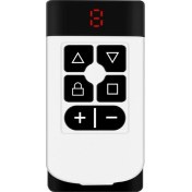 Resim Serfhyff 6-Button Garaj Kapısı Uzaktan Kumanda Deplicator 315MHZ-868MHZ Çok Frekanslı Kod Grabber Klon Kapısı Garaj Dooropener C (Yurt Dışından) 