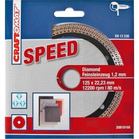 Resim Craftomat 125 mm Elmas Kesme Bıçağı 