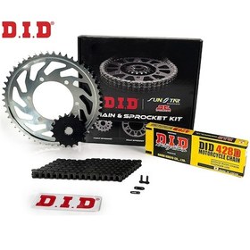 Resim Dıd Zincir Dişli Seti Yamaha Xvs Drag Star 250 Cc 2001-2004 / Zincir : Dıd-428d Çelik -146 / Dişli: Jt 20t-56t 