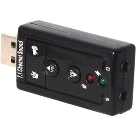 Resim POWERMASTER PM-18063 7.1 CHANNEL USB 2.0 SES KARTI 