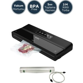 Resim Kumtel Hvse-01 Vakum Makinesi BPA Free Özellikleri ile Yemeklerinizi Taze Tutma Kolaylığı Sağlar 