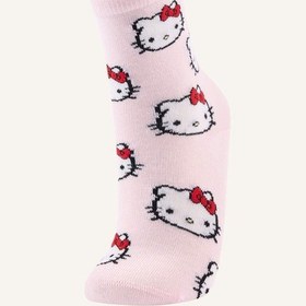 Resim Defacto Hello Kitty 3lü Pamuklu Uzun Karma Çorap Kız Çocuk H2338a8nskr1 Çok Renkli-kr1 
