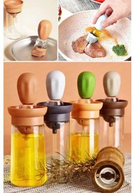 Resim Tineke Hazneli Silikon Yağ Sos Ve Yumurta Fırçası Yağ Fırçası Yağ 