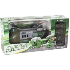 Resim Royal Toys 4 Arabalı Askeri Helikopter Ryl-7053 