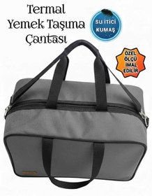 Resim SEVBAGS SEFERTASI YEMEK TAŞIMA TERMAL TERMOS ÇANTA 