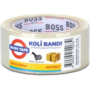 Resim Boss Tape Hotmelt Koli Bandı 
