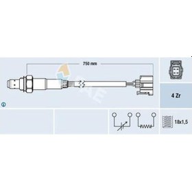 Resim 65422218 Lambda Sensörü M.benz 204 207 212 09- Fae-77339 