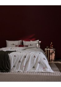 Resim Madame Coco İsabelle King Size %100 Pamuk Ranforce Baskılı Nevresim Takımı - Bej 8684427294628 Çok Renkli 