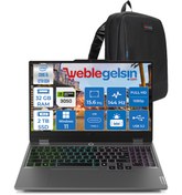 Resim Lenovo Loq 15IAX9 Intel Core I5 12450HX 32GB Ddr5 2tb SSD 6gb RTX3050 (95W) 15.6" IPS 144Hz Fhd Windows 11 Pro Taşınabilir Bilgisayar 883GS001TTRWP06 + Zetta Çanta 