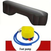 Resim Sunshine011 Siyah 1 Adet Araç İçi Şişme Yatak Arka Koltuk Mesafe Örtüsü Seyahat Kamp Yatakları 