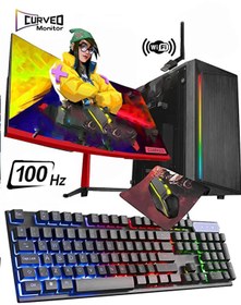 Resim DMC N227 Intel Core I5 2300 (4 ÇEKİRDEKLİ) 16gb Ram,256gb Ssd,23.6"curved Masaüstü Ofis Bilgisayarı 