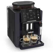 Resim Krups Sensation C50 Tam Otomatik Kahve Makinesi - Gece Mavisi 