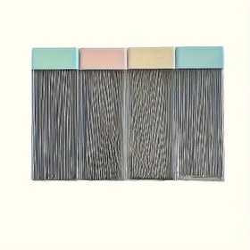 Resim 200 adet/kutu 0.5/0.7mm Grafit Kurşun 2B Mekanik Kalem Yedek Kurşun Kalem Dolum Silinebilir Pürüzsüz Yazı ve Çizim Kırtasiye Kabuğu Rastgele Renk 