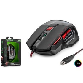 Resim NOVATOR HDG30 MOUSE KABLOLU OYUN USB LEDLİ 3200 DPI 