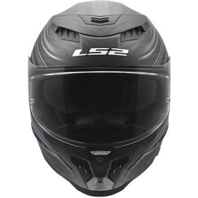 Resim Ls2 Dragon Karbon Subic Kapalı Kask Mat Mavi 