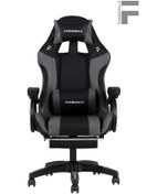 Resim Fashcolle Dynamic Masajlı Gri-Siyah Oyuncu Koltuğu 