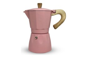 Resim Feyza Design Sarı Renkli 6 Kupa Moka Pot, Şık ve Kullanışlı Kahve Demleme Seti 