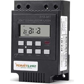Resim Fastbuy Tm616b Zamanlayıcı Anahtarı 30a 220v - 7 Günlük Programlama, Otomatik Aç/kapama, 17 Ayar, Kesinti Belleği 