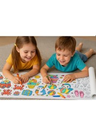 Resim Yaz Mevsimini Seviyorum Tatil Yapıyorum Eğleniyorum Ve Boyuyorum Boyama Rulosu 