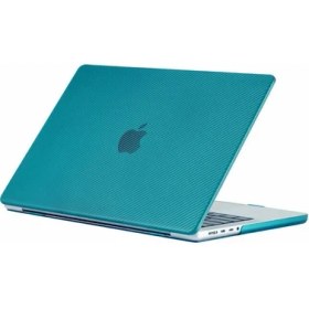 Resim Arabulalaca Macbook Air 13 2020 A2337 M1 Işlemcili Koruma Karbon Kılıfı Hardcase Kapak 