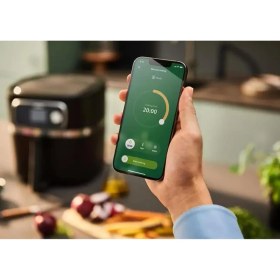 Resim 8,3l Uzaktan Bağlantılı Combi Xxl Airfryer, 22 Fonksiyon, Siyah 