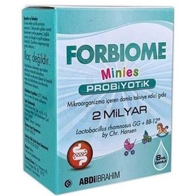 Resim Forbiome Minies Probiotik Damla 8 ml 