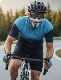 Resim Bear&Pear Vendetta Buff Boyunluk Maske Bandana Unisex Boyunluk Baf 