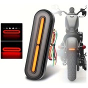 Resim Userfriendly11 10-80v Sabit Lamba 60led Çift Renk Motor Aydınlatma Güvenlik Işığı 1 Adet 