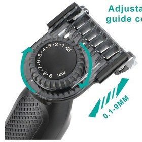 Resim Sones Vgr V-360 5w Usb Dijital Ekranlı Elektrikli T Şekilli Tıraş Makinesi Sarı 