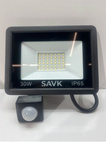 Resim şavk Sensörlü LED Projektör 30 Watt 6500k Beyaz Işık 