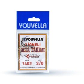 Resim Yemli Takım 3 İğneli Hazır Beden Youvella 1403 - Standart / 4 