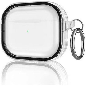Resim Mepa Airpods Pro 2 2.nesil Shiny Şeffaf Kılıf - Siyah Najmaddin 