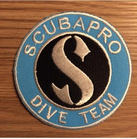 Resim Scubapro Dive Team Patches Arma ve Kot Yamaları Çok Renkli 