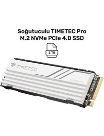 Resim Timetec Pro MS47 2tb 5000/4400MB/S GEN4X4 22X80 M.2 Nvme SSD Beyaz 