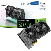 Resim PNY RTX5070Ti 16GB GDDR7 256bit( VCG5070T16TFXPB1-O) 