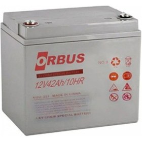 Resim Orbus 12V 42Ah 10Hr Engelli Araç Aküsü / 506977295 